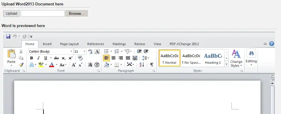 使用 ABAP 代码将 Word 文档设置成只读