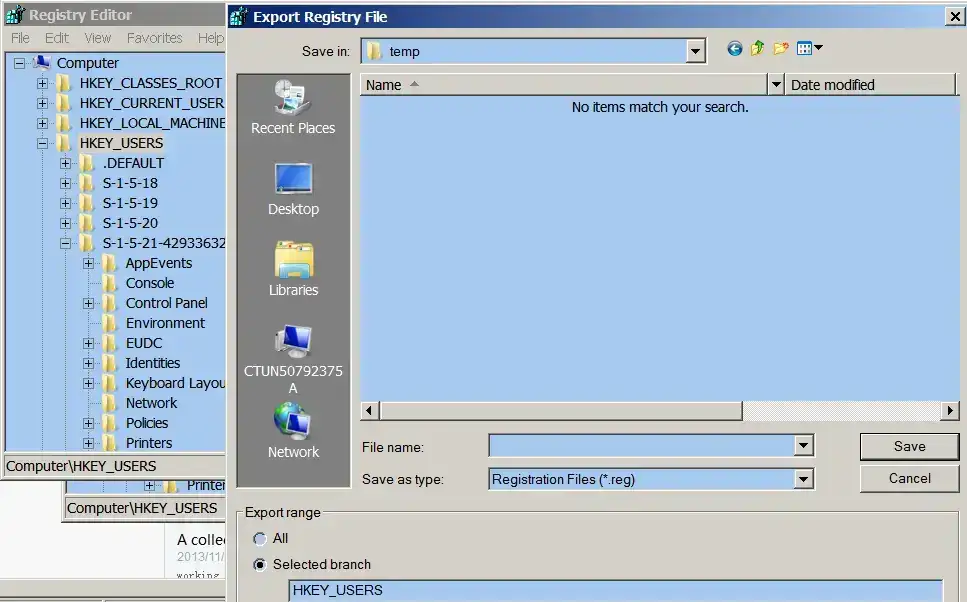 一个通用的查找 SAPGUI 设置存储在操作系统注册表位置的技巧分享