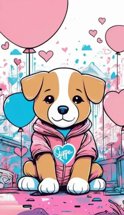 AI绘画丨动画小狗壁纸关键词分享