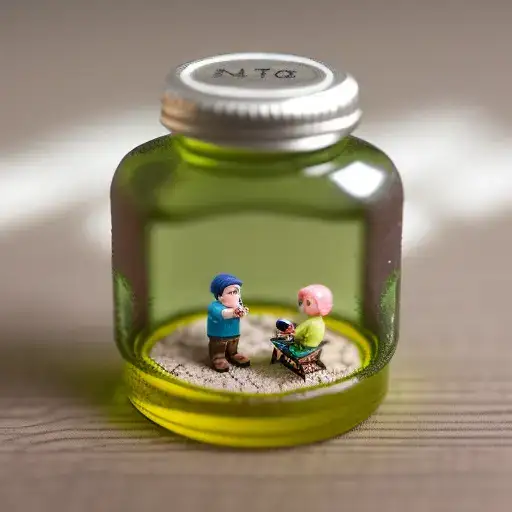 图说AI｜春天主题，瓶子里的乾坤！