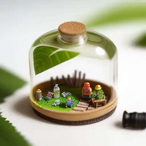 图说AI｜春天主题，瓶子里的乾坤！