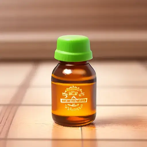 图说AI｜微缩摄影，瓶子，产品图！