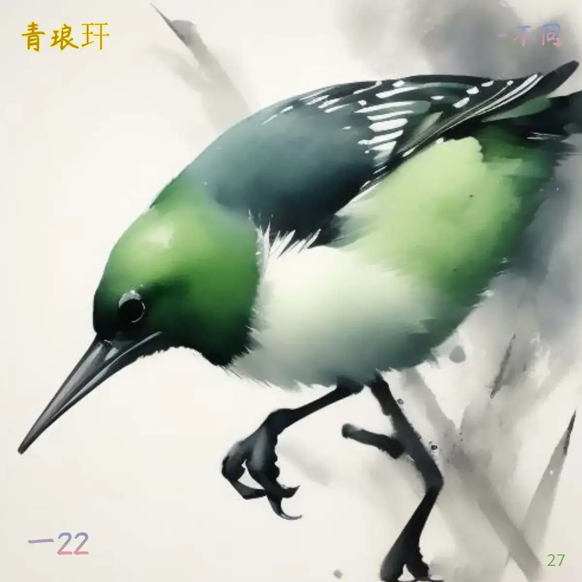 石部-金玉：珊瑚 琉璃，云母 石英，密陀僧 青琅轩 AI 纲目·图绘