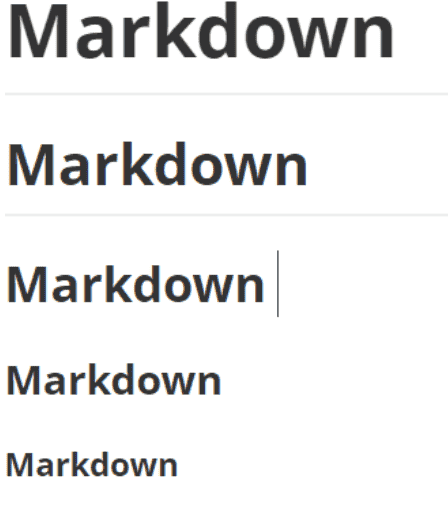 MarkDown学习