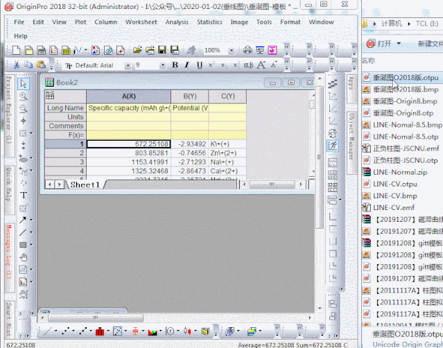 origin图上显示数据标签_教程 | Origin画的，漂亮得垂涎图