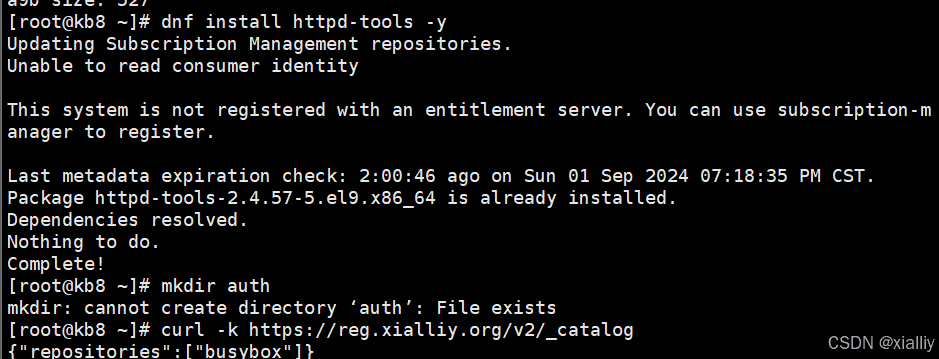 【docker】docker 镜像仓库的管理