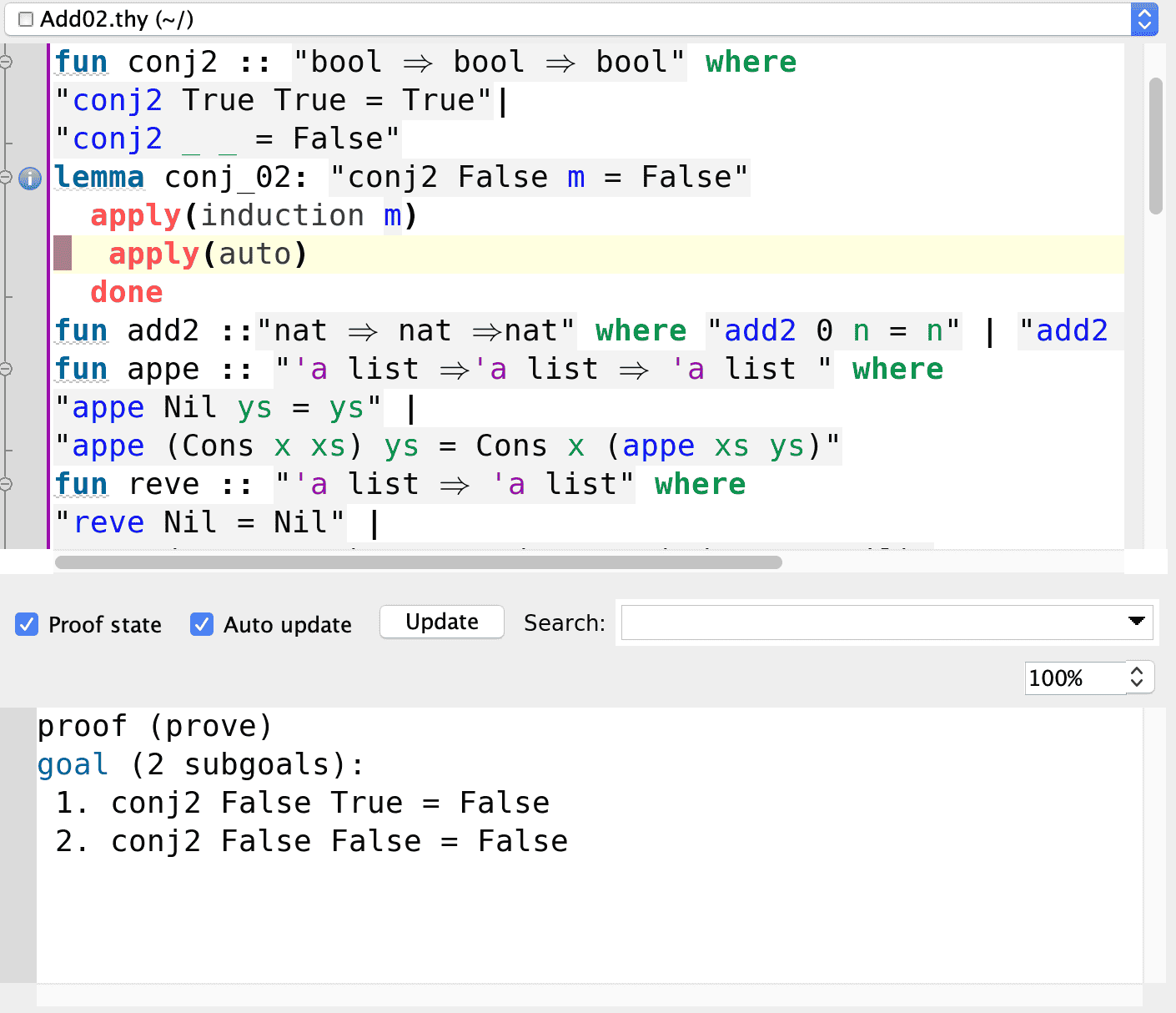 操作系统形式化验证实践教程(1) - 证明第一个定理