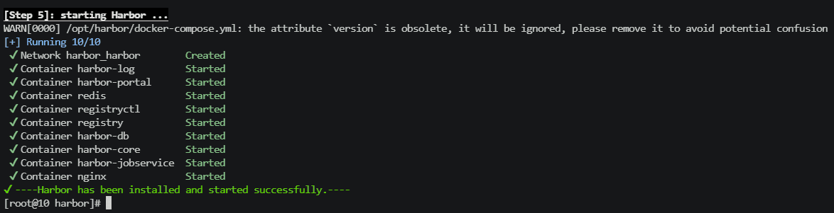 手把手教你搭建 Harbor 私有镜像仓库,包含完整的自签证书及验证过程