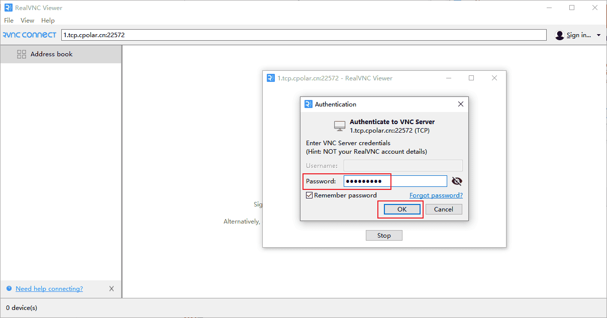 没有公网IPWindows一样可以使用VNC远程桌面连接Deepin桌面!