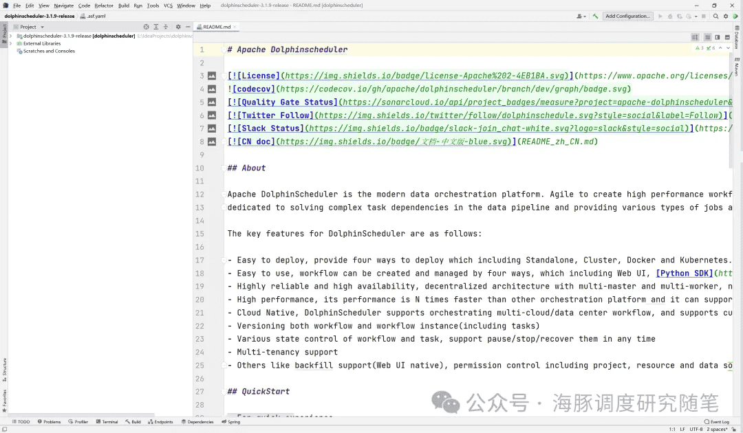 如何在Windows上搭建并运行DolphinScheduler前后端开发环境