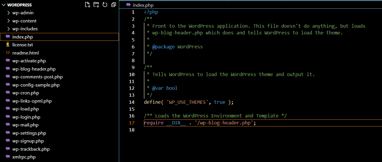 PHP_CMS系统代码解析-wordpress