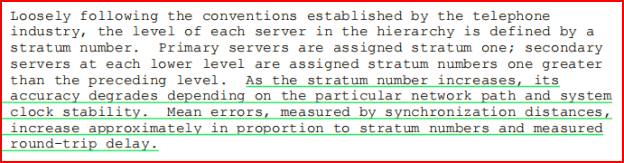 NTP时间服务器优先级配置