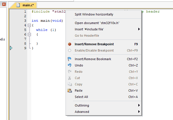 新建工程——STM32学习笔记2