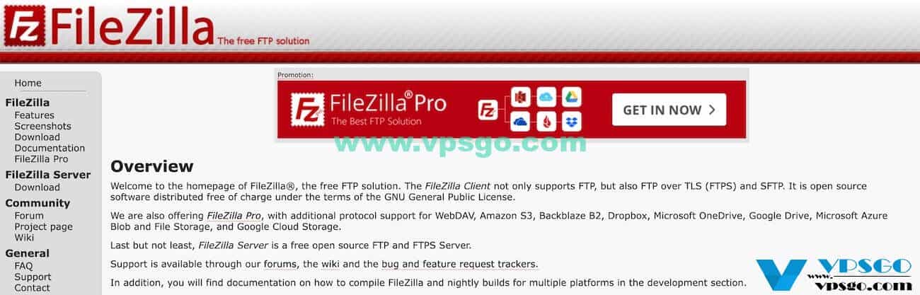 FileZilla 免费的FTP软件工具下载与使用教程