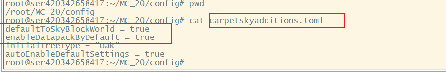Ubuntu 22.04搭建MC fabric 1.20.1服务器 和 搭建李芒果空岛