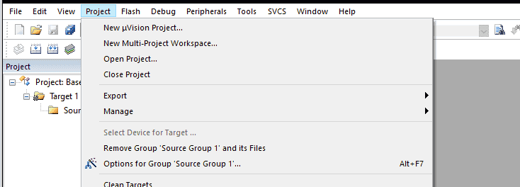 新建工程——STM32学习笔记2
