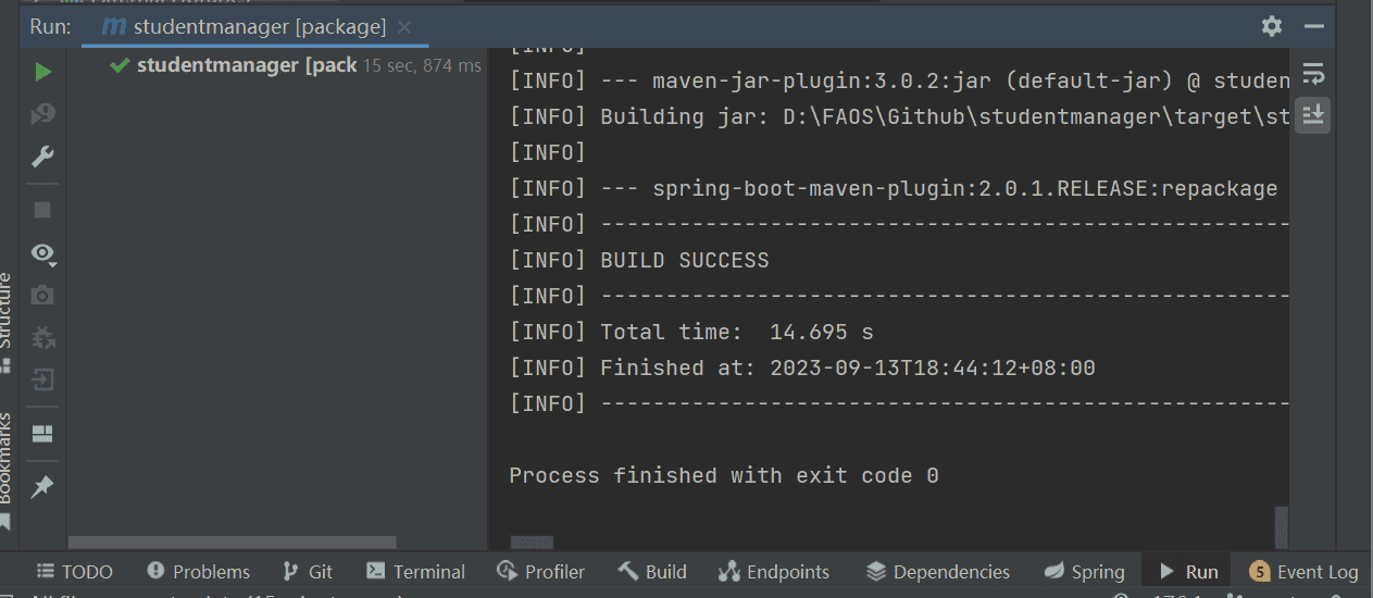 【记录7】华为云耀云服务器L实例-基于Springboot的学生管理系统部署-下