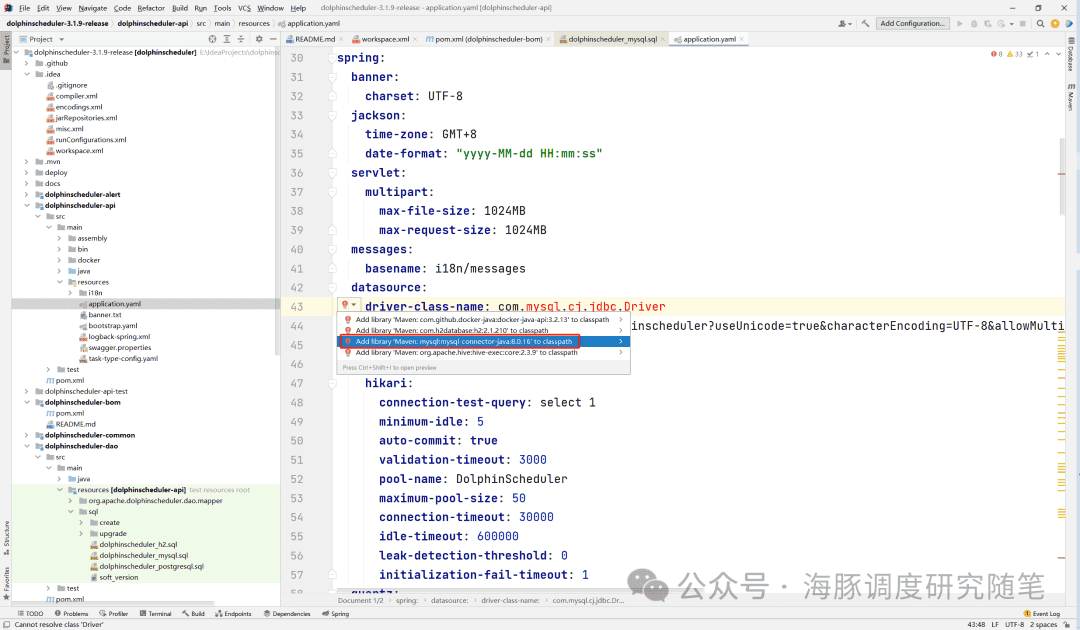 如何在Windows上搭建并运行DolphinScheduler前后端开发环境