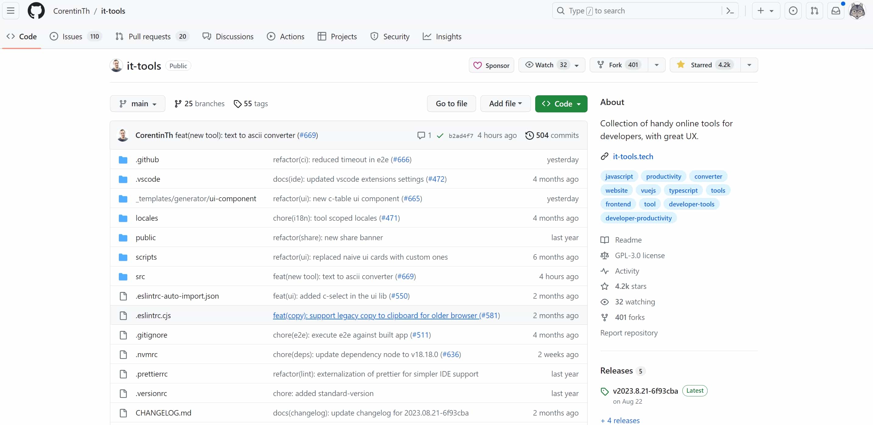 Dotnet工具箱：开源、免费的纯前端工具网站，带你探索10大工具分类和73个实时在线小工具