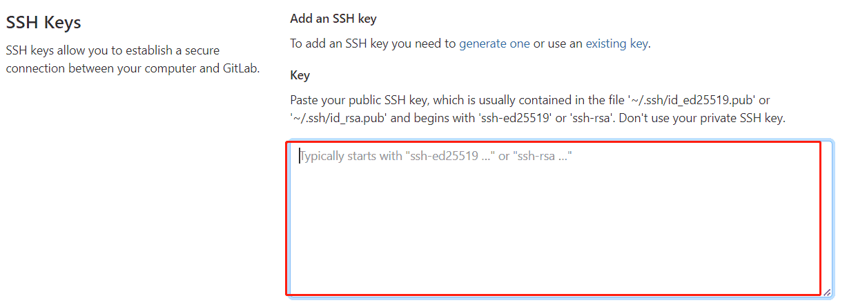克隆 gitlab 的项目