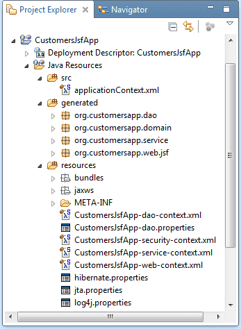 「Java开发指南」如何用MyEclipse搭建JSF/Primefaces和Spring（二）