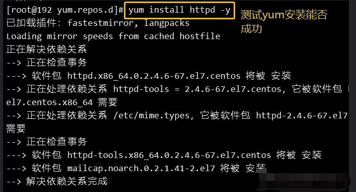 YUM以及yum源搭建