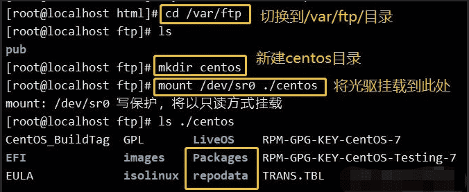 YUM以及yum源搭建
