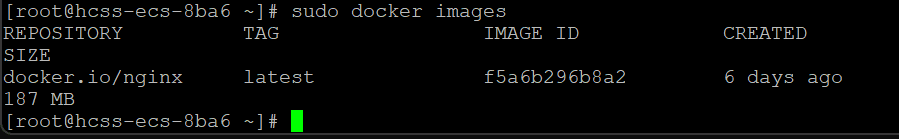 【记录10】华为云耀云服务器L实例-使用Docker拉取nginx镜像的部署示例