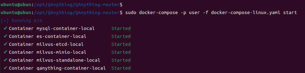 Ubuntu部署有道QAnything（中间涉及到更换mysql容器端口）