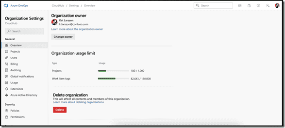 Azure DevOps Service 超出使用限制