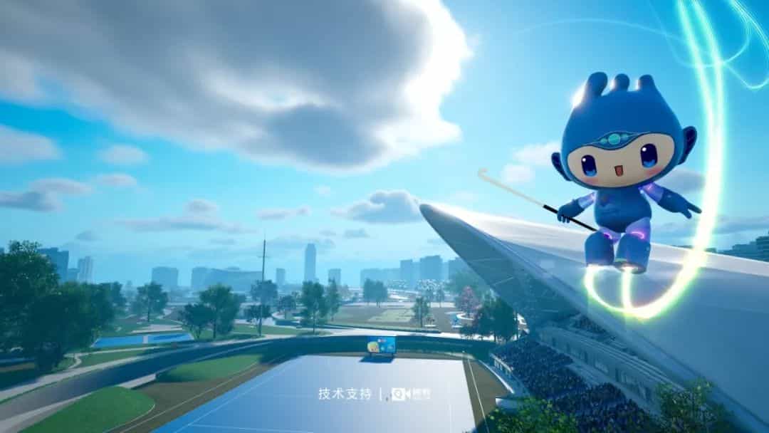 拱墅运河体育场元宇宙空间上线,实时云渲染助力沉浸式浏览场馆