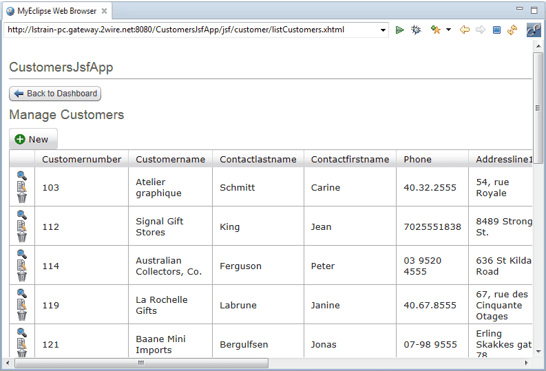 「Java开发指南」如何用MyEclipse搭建JSF/Primefaces和Spring（二）