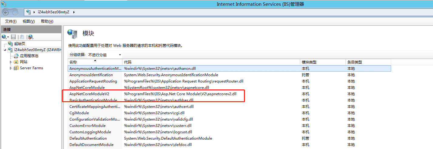 dotnet netcore web api 部署 IIS windows 部署 windows server