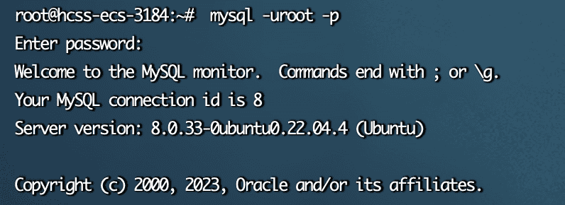 华为云服务器+mysql部署