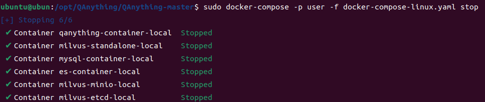 Ubuntu部署有道QAnything（中间涉及到更换mysql容器端口）