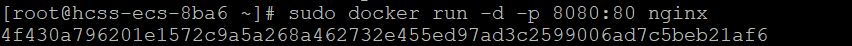 【记录10】华为云耀云服务器L实例-使用Docker拉取nginx镜像的部署示例