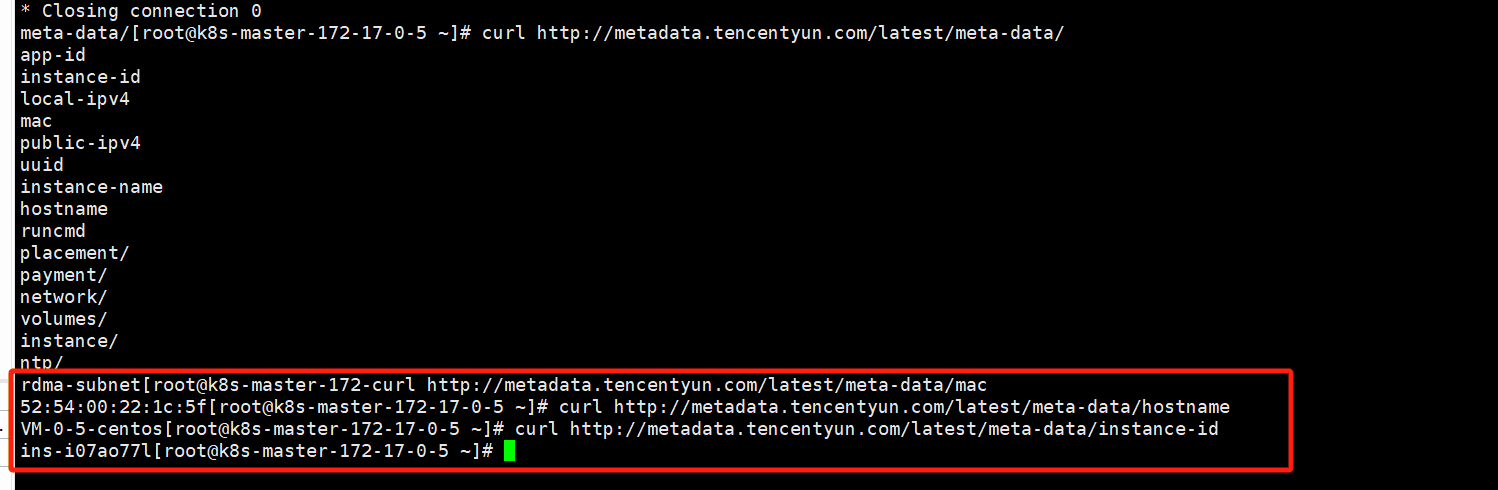 云厂商服务器实例元数据metadata的利用